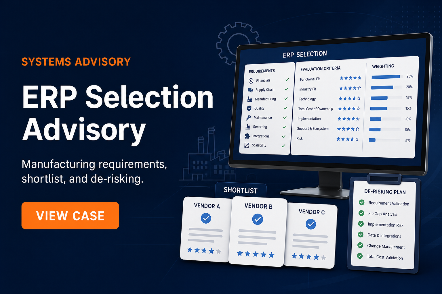 ERP Selection for Manufacturing